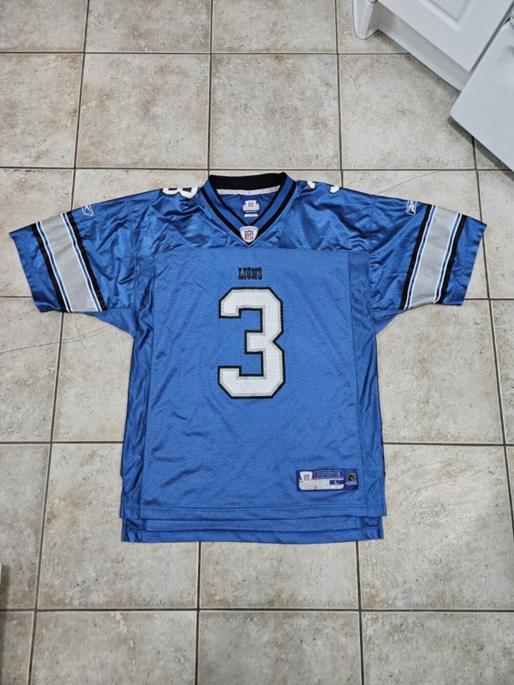 Detroit Lions Joey Harrington #3 Reebok NFL Jersey Men L